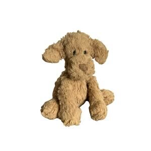 Jellycat Fuddlewuddle Puppy Stuffed Plush Shaggy Tan Dog Lovey
